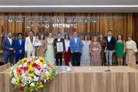 Câmara entrega Título de Cidadão Vicentino a Marcelo Teixeira Filho