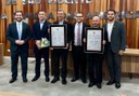 Padres Elmiran e Élcio são homenageados pela Câmara de SV